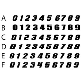 YAMAHA  TTR 230 Blue Factory Graphic Decal Sticker Kit  Fits 2005-2023 Thick MX