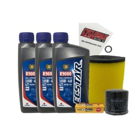 Cyclemax Full Synthetic Tune Up Kit w/ Spark Plug fits 2004-2007 Suzuki LT-A500