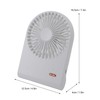 Desk Fan Foldable Portable Strong Wind Desktop Table Cooling Fan