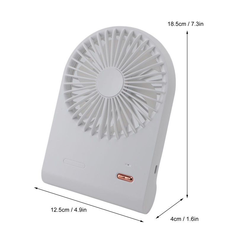 Desk Fan Foldable Portable Strong Wind Desktop Table Cooling Fan
