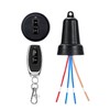 NEWNEWLIU AC100V Waterproof Wireless Light Switch and Receiver kit,AC100V/120V/240V/10A Relay