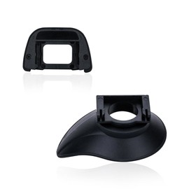JJC Viewfinder Eyecup for D750 D610 D600 D7200 D7100 D7000 D5100 D5000 D90 D80 D70S D70 D60 D300s D300 D200 F80 F65 F55 F5510 Replaces Nikon DK-21 DK-23 Eyepiece (Pack of 2)