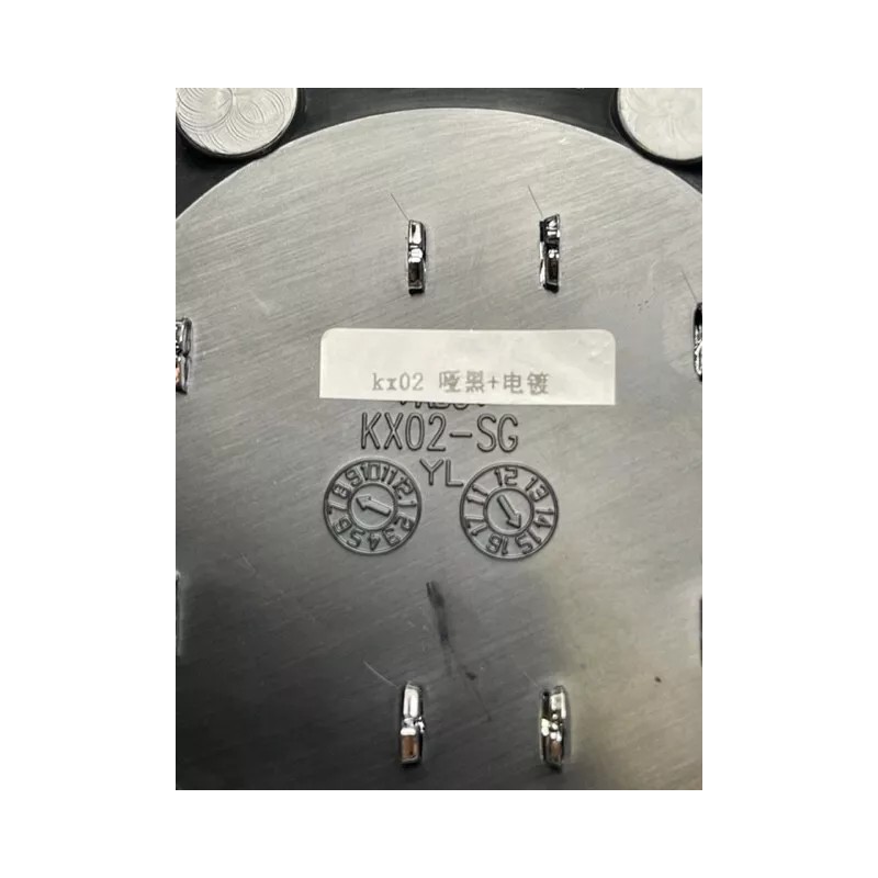 KX Off-Road Matte Black Wheel Center Cap KX02 KX02-SG KX02-ZG