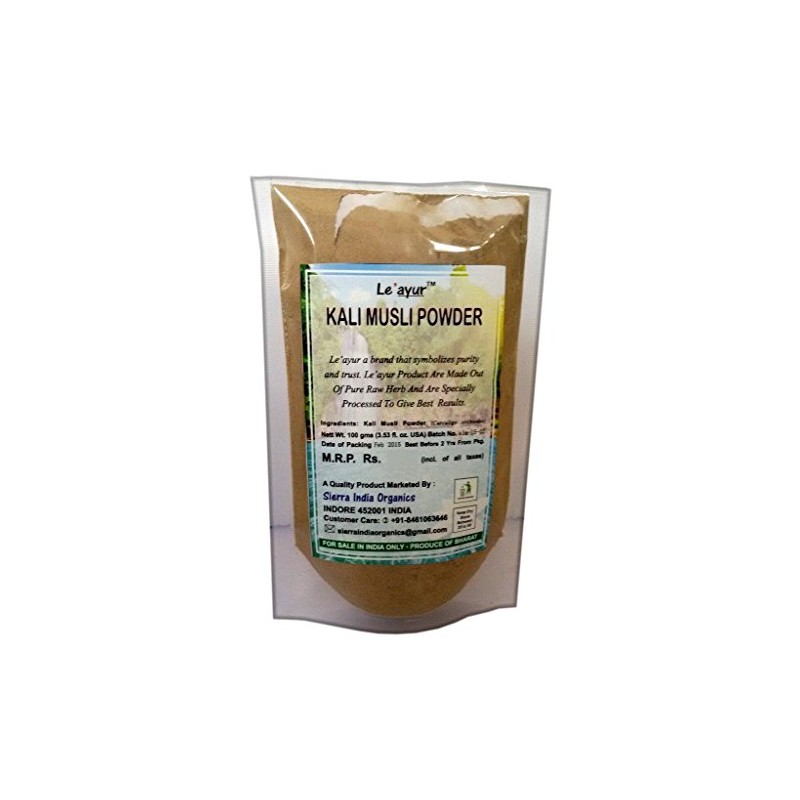 Musli Powder, Kali Musli Powder 100 Gm,(Curculigo orchiodes), 100% Original