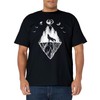 Howling Wolf Phases Of The Moon T-Shirt