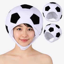 Kitamurasyokai Headwear, Headwear, Headwear, Animals, Vegetables, Cute, Fluffy, Funny, Events, Parties, Cosplay Props, Photography/Funny Goods (Soccerball)