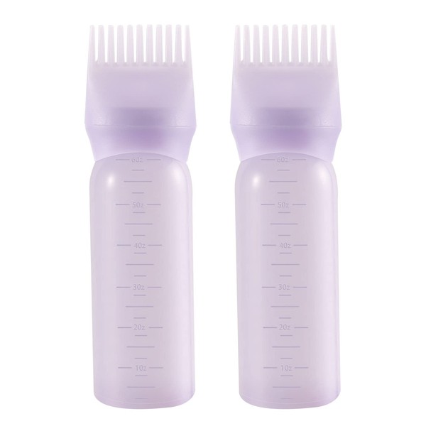Pimoys Root Comb Applicator Bottle 6 Ounce, 2 Pack Oil