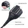 COMMIXC Shoulder Mic, Waterproof IP55 Handheld Speaker Mic with External