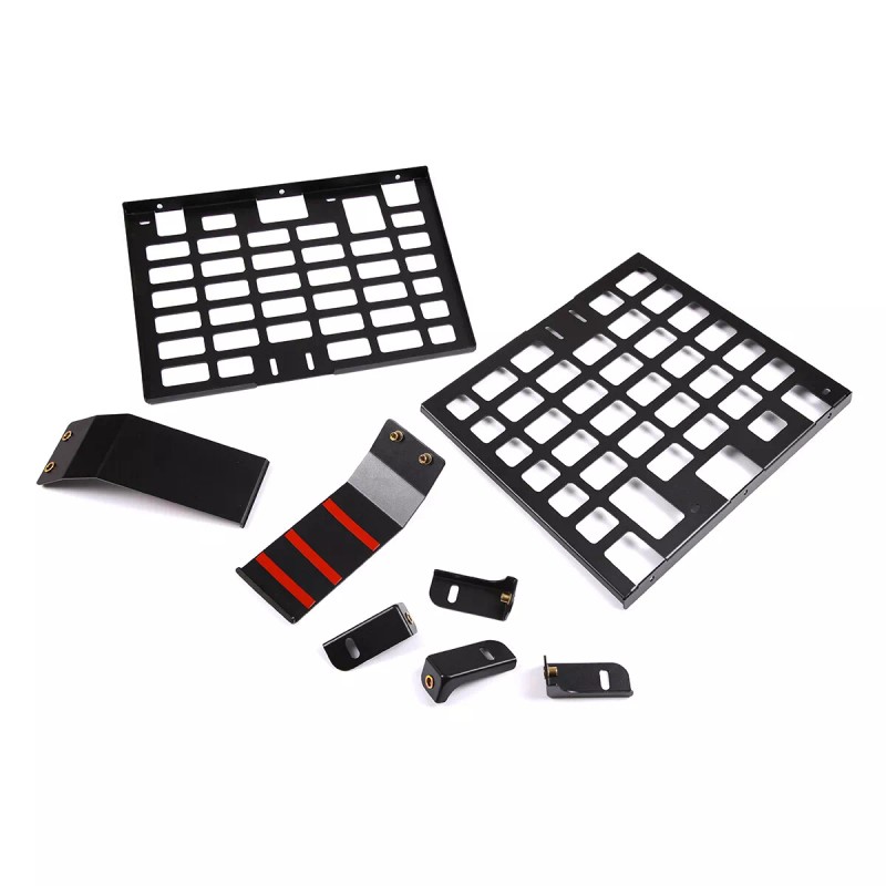 car-attention Rear Side Window MOLLE Storage Flank Panel For Land