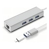 Adaptador USB Ethernet Moreka 4 en 1 RJ45 a USB