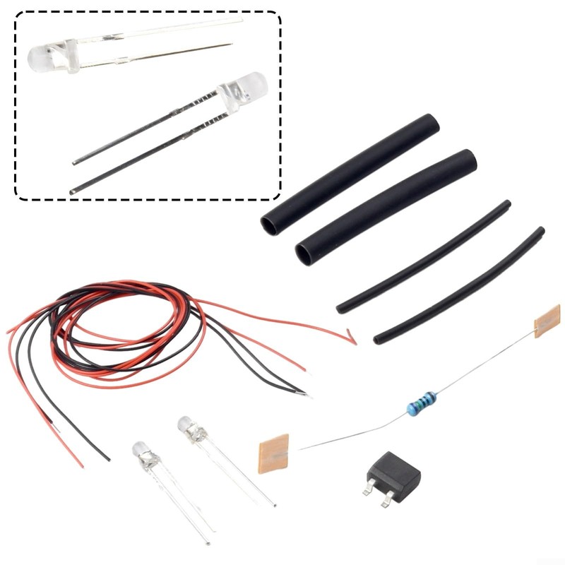 Realistic Fire Flicker Module, Red LED Fire Kit, Bring Life