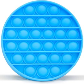 5 x Pop Fidget Toys Sensory Toys Pack for Kids and Adults, Anxiety & Concentration Aid, Autism Party Bag Fillers, Random Colour Sili Pop Send