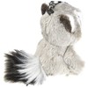 NICI 47869 Key Ring Raccoon Rod 10 cm, Animal Print,