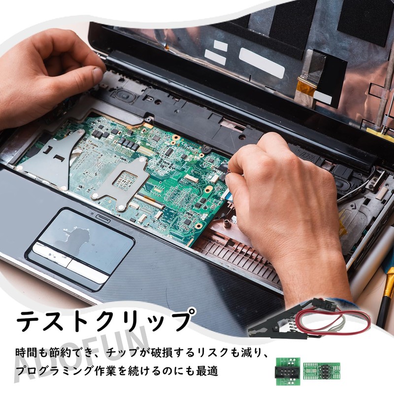 ADOFUN Programmer Test Clip SOP8 Clip Wide and Narrow Body