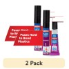 Loctite (2 pack) Loctite Super Glue Plastics Bonder, 1-0.14 oz