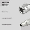 Raincovo Ball Valve Pressure Washer for Hot Water, Stainless Steel,