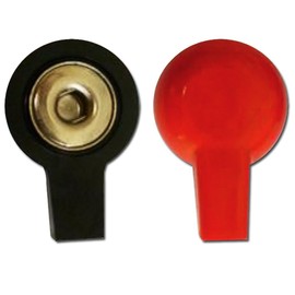 2 Adaptor Clip 2 mm 1 Red 1 Black Electrodi
