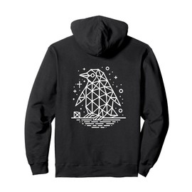 Penguin Wire Frame Pullover Hoodie