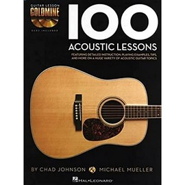 100 Acoustic Lessons Book/Online Audio