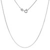 1 inch Sterling Silver Diamond Heart Locket Necklace for Women
