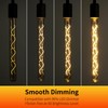 Decoaui E26 T10 12 Inch Long Tubular LED Edison Bulbs,