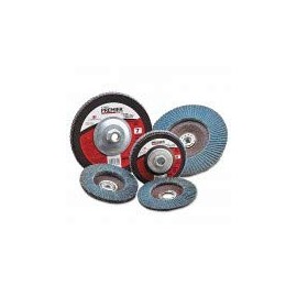 Carborundum 5539570540 Premier Red Zirconia Alumina Type 29 Fat Boy Flap Discs- (3 Units)