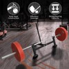 Heavy Duty Deadlift Barbell Jack: Weight Lifting Olympic Barbell Changing