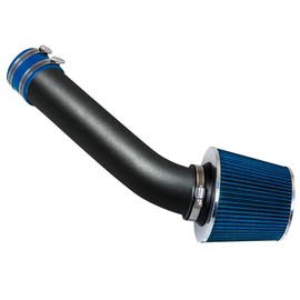 RSG MATT BLACK PIPE with BLUE Short Ram Intake Kit with Filter For 98-02 Cavalier & Sunfire 2.2L L4