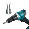 10PCS 3/8 Inch Nut Driver Set, Magnetic Extension Socket Drill