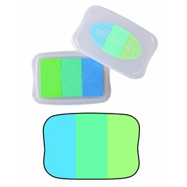 Tsukineko Brilliance Peacock 3-Colour Ink Pad