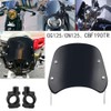 Motorcycle Headlight Windshield Windscreen for 5-7 Inch Round Motorcycles Wind