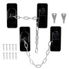 2 x No Drilling Cabinet Lock with Key Adjustable Fridge