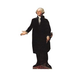 Cardboard People President George Washington Life Size Cardboard Cutout Standup