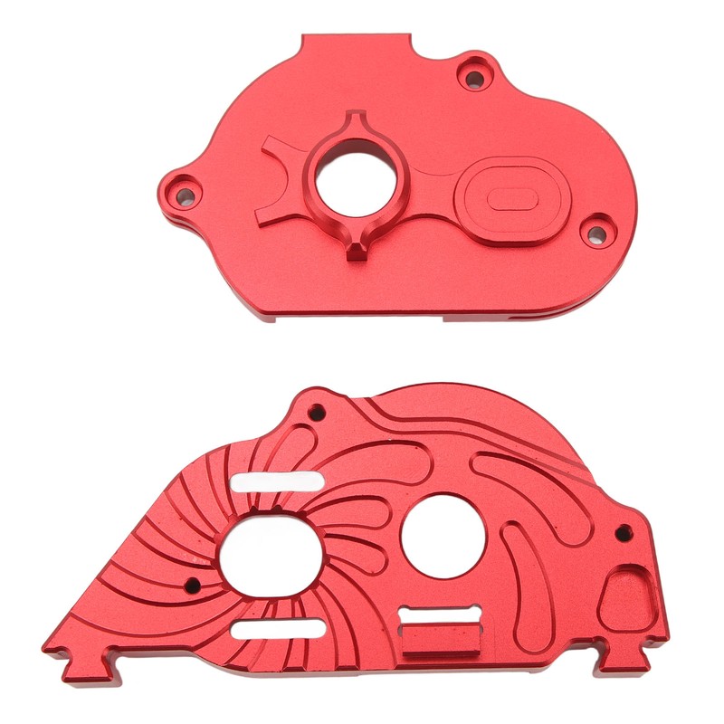 RC Gearbox Cover Aluminum Alloy Transmission Box Housing with Gear