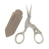 Henbor Eye Brow Shaping Scissors - Premium Nickel Plated Special