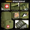 DULCE DOM Tactical Molle Hydration Backpack with 1.5L TPU Water
