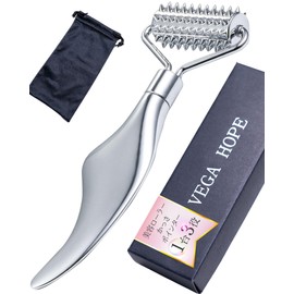 VEGA HOPE BYB1 Beauty Roller (Recommended by Professional Beauty Acupuncture), Roller, Face Pointer, Cassa, 3-in-1 with Video & Instruction Manual, Facial Roller, Face Roller, Massage Roller, Facial