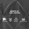 MH Home Pintuck Single Duvet Cover Set - 200 Thread