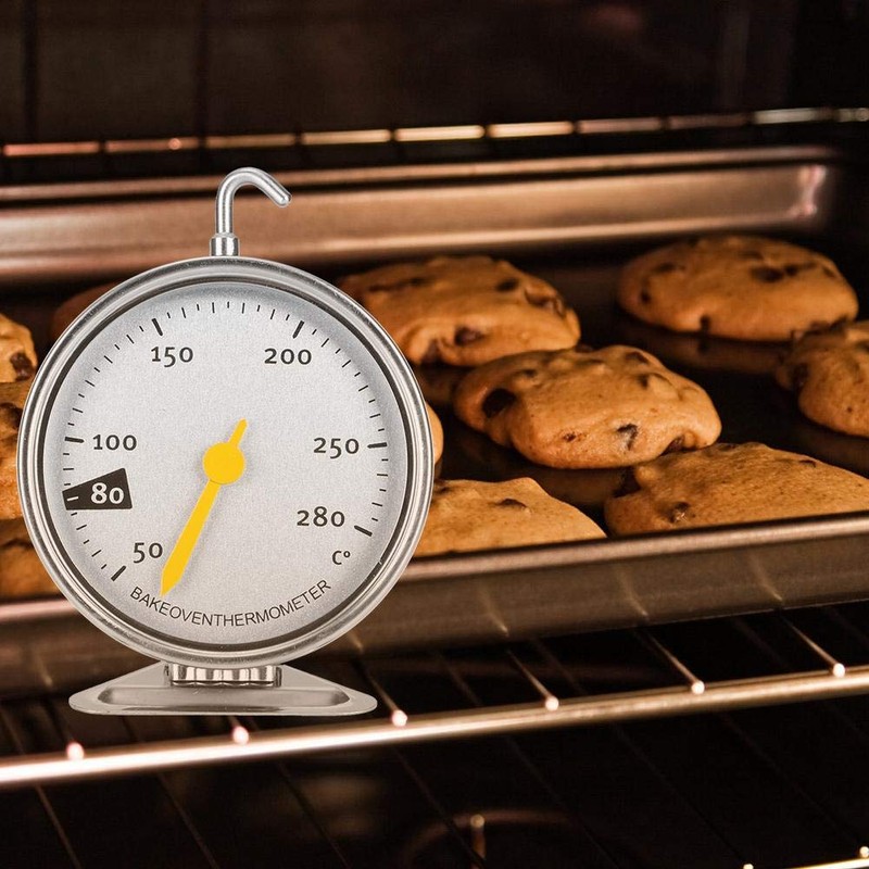 Stainless Steel Oven Thermometer Instant Reading Large Dial Bake Oven