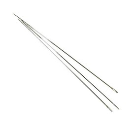 Bead Easy, Extra Thin/Fine Beading Hand Sewing Needles X3, 8cm/3.1”