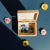 Creative Deco Wooden Box with Lid, 19.5 x 15 x