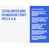 Johnson Test Papers Wine pH Indicator Strips (pH 2.8-4.4) from