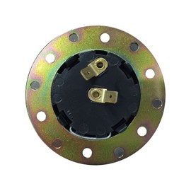 VSW S6 Chrome Horn Button Compatible with 6 Bolt Steering Wheel, Monte Carlo Emblem, STE1031CHR