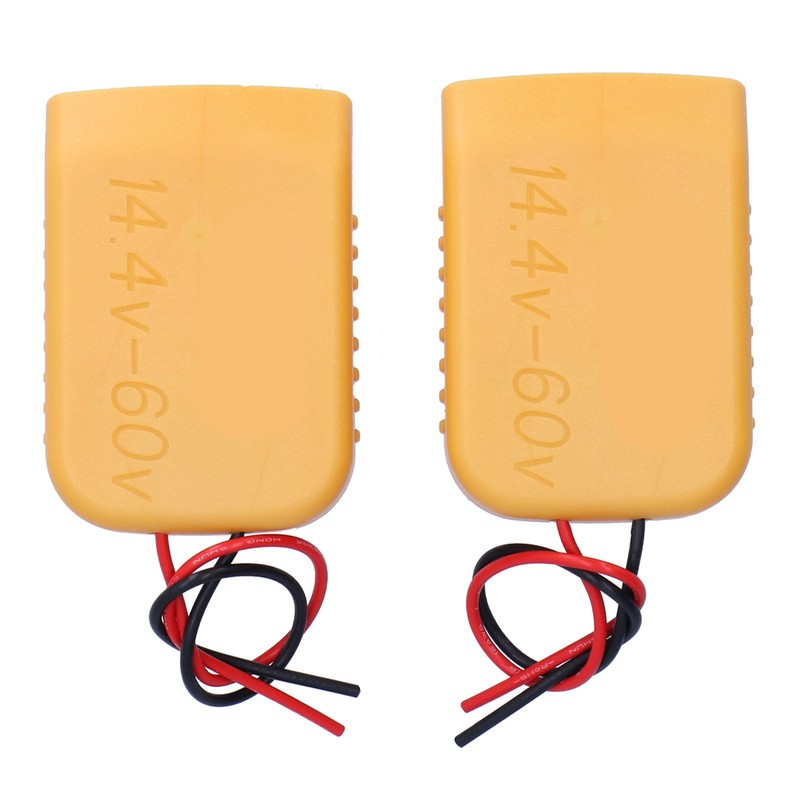 Battery Adapter Dock Power Mount Connector with 14 Gauge Wire
