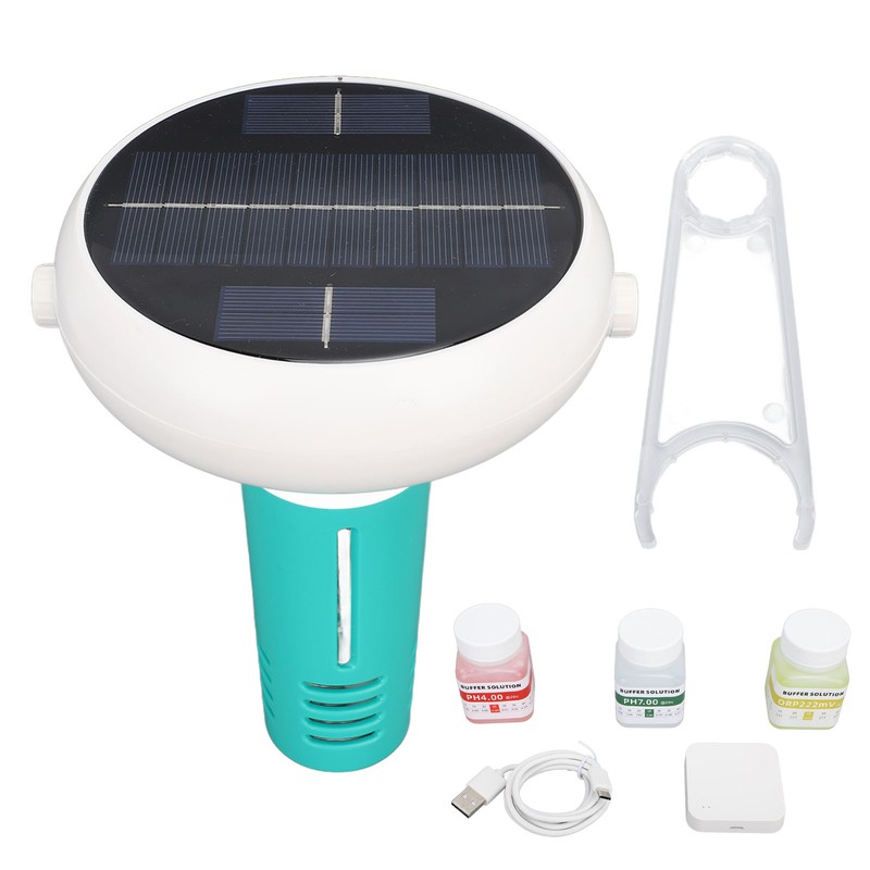 Pool Cleaning Ionizer Smart Wireless PH ORP Salt Monitoring Floating