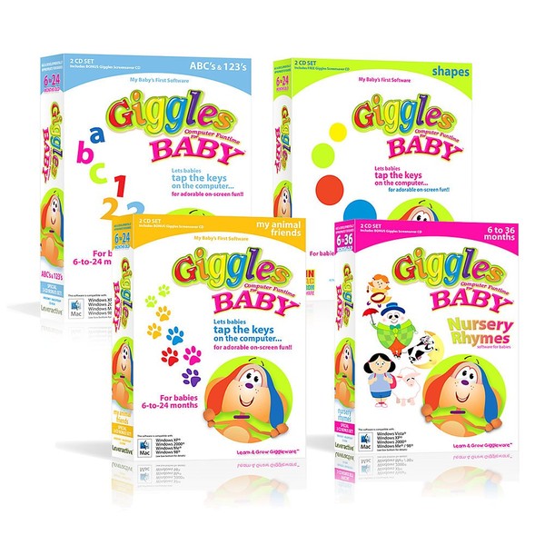Giggles Computer Funtime for Baby - My Animal Friends [Old Version]