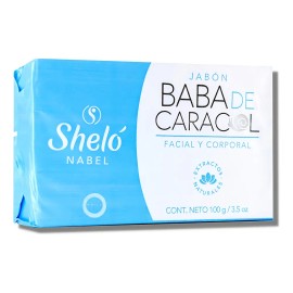 Jabn Baba De Caracol Shel Nabel 100g Rejuvenecedor Hipoalergnico Para Rostro                                                                          
