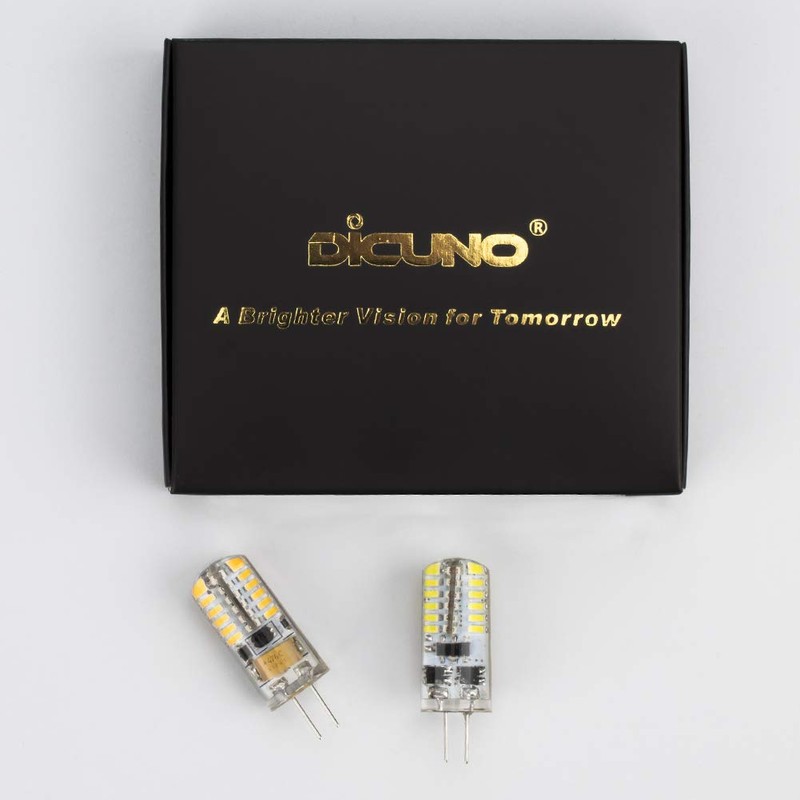 DiCUNO G4 3W LED Daylight White Light Lamps AC/DC 12V