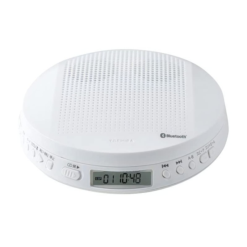 Toshiba Portable CD Player White TY-P50(W)