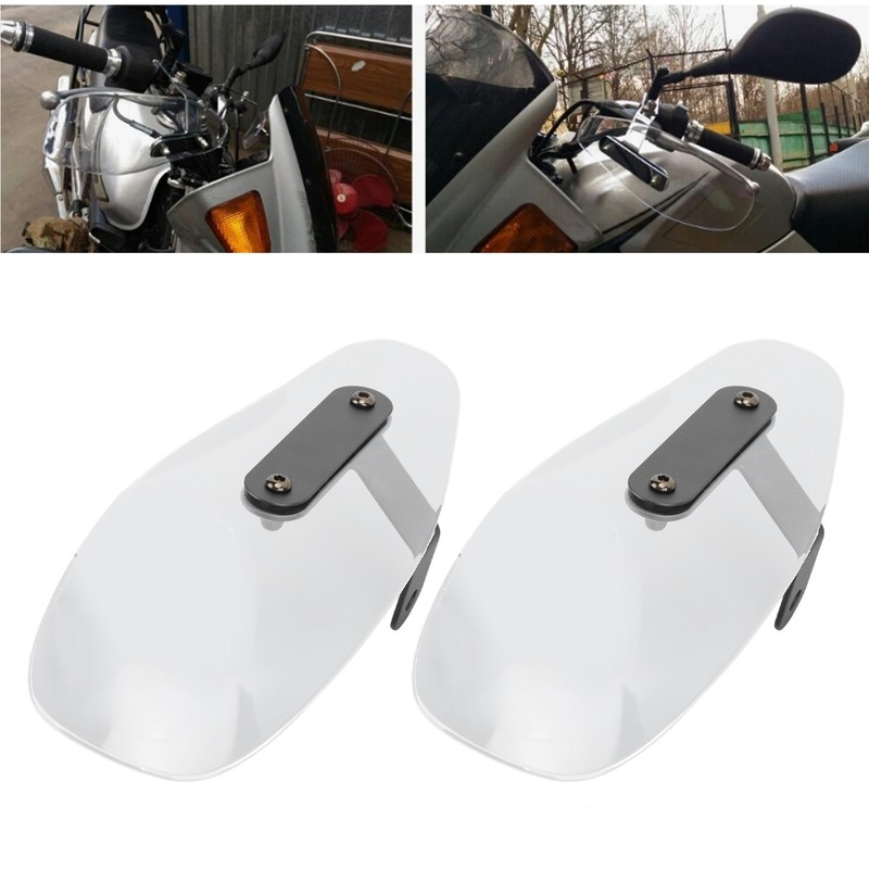 Motorcycle Hand Guard Reduce Wind Resistance Universal Fit for Most